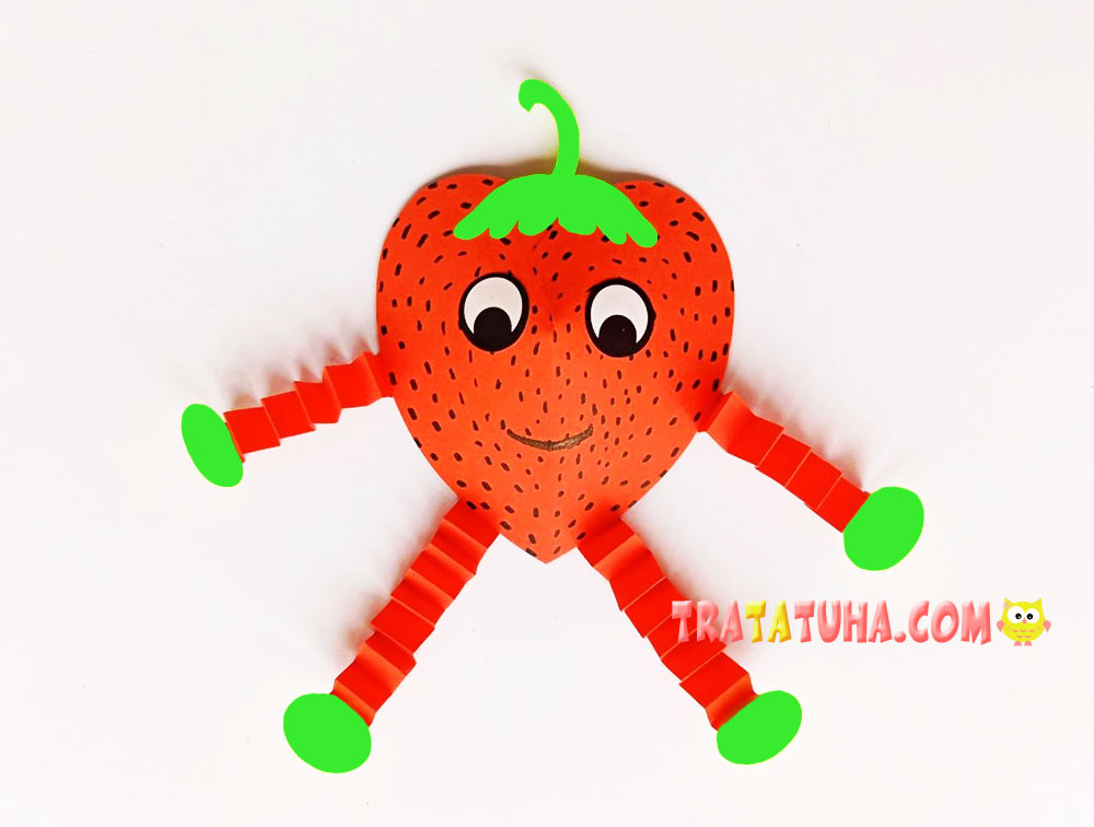 Happy Strawberry Craft