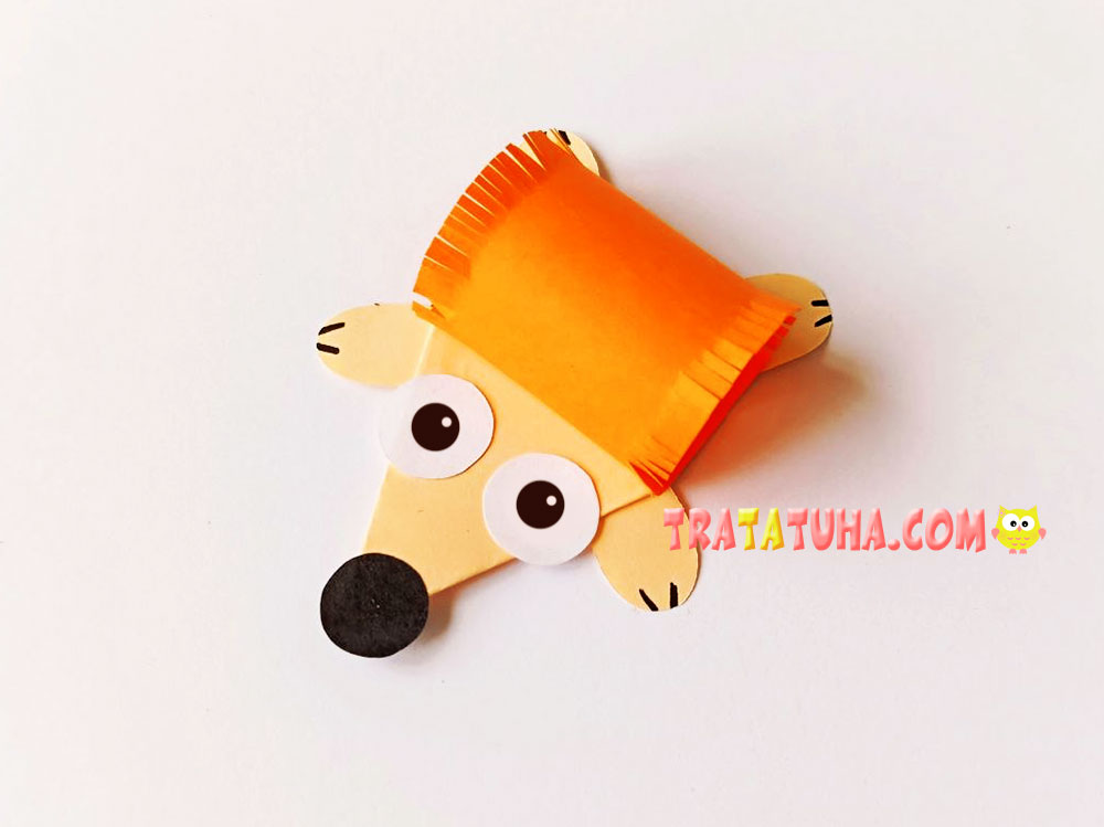 Paper Hedgehog Craft for Kids
