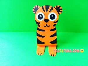Tiger Craft from Colored Paper