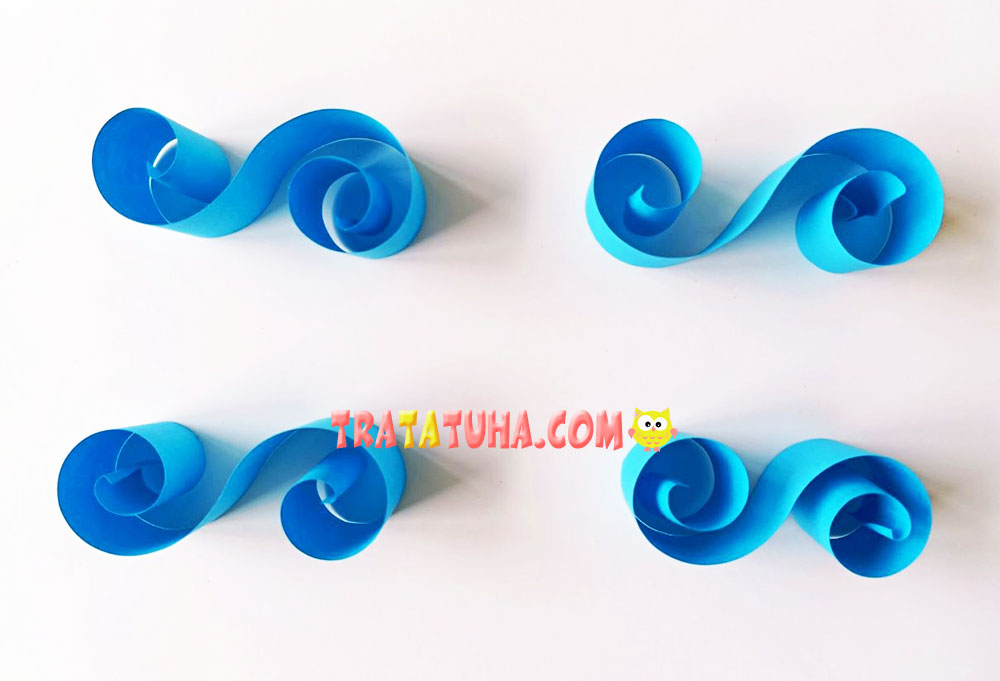 Fish Craft on Paper Waves