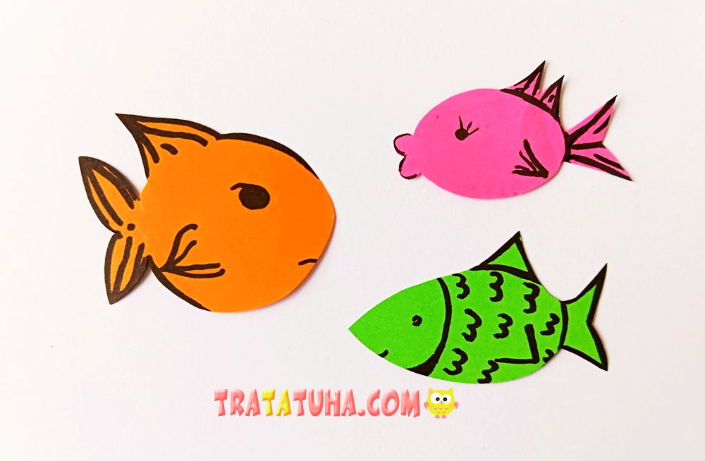 Fish Craft on Paper Waves