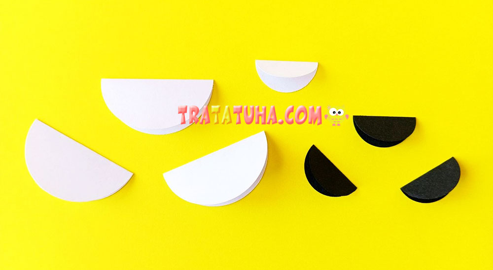 Paper Circle Stork Craft for Kids