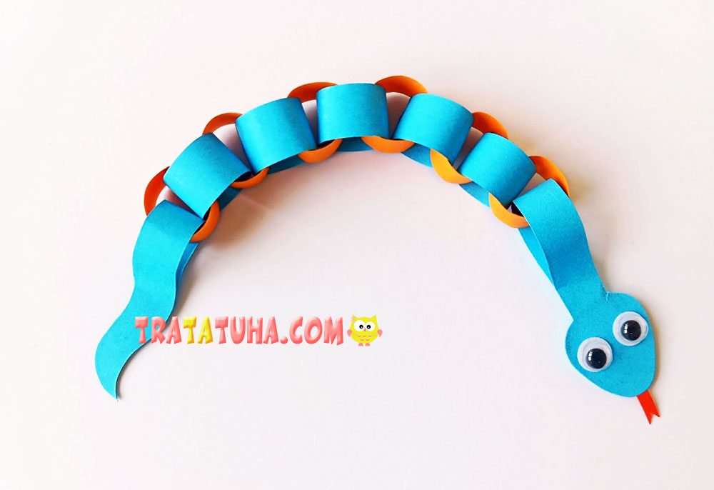 Paper Ring Snake Craft