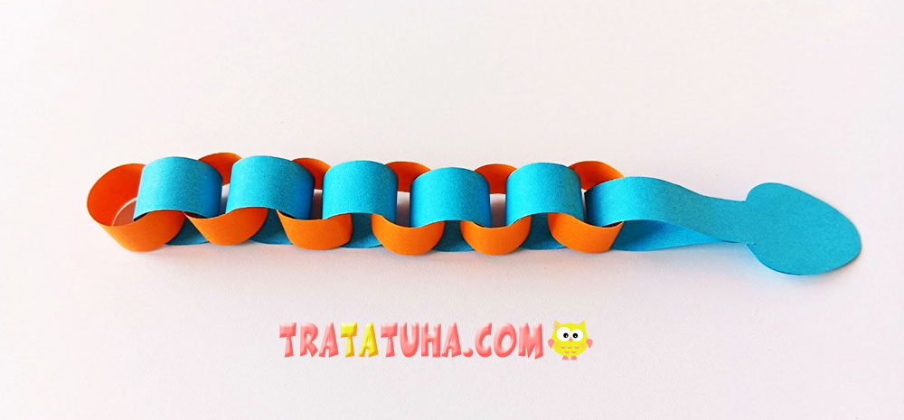 Paper Ring Snake Craft