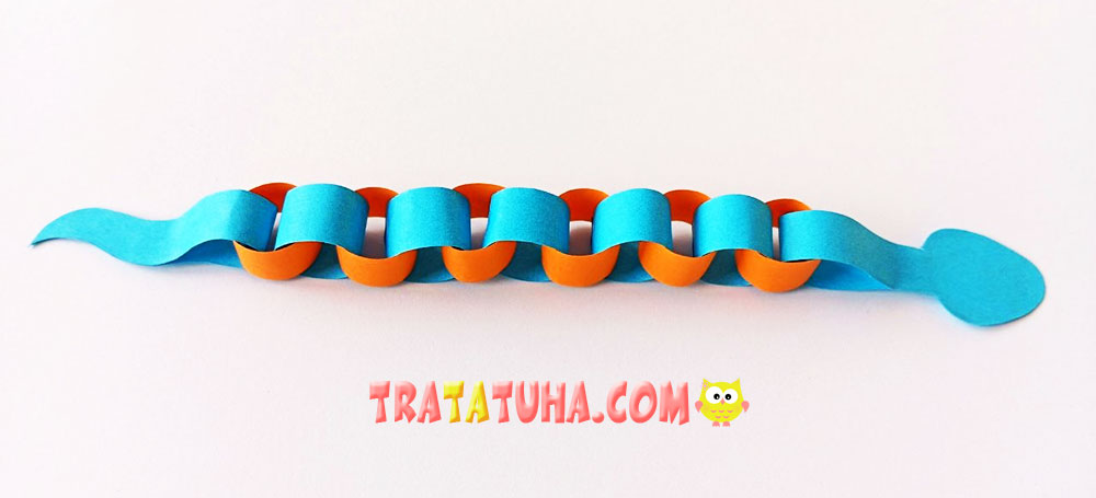 Paper Ring Snake Craft