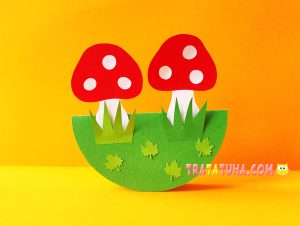Rocking Fly Agaric Mushroom Craft