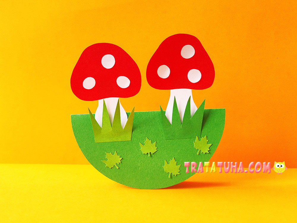 Rocking Fly Agaric Mushroom Craft