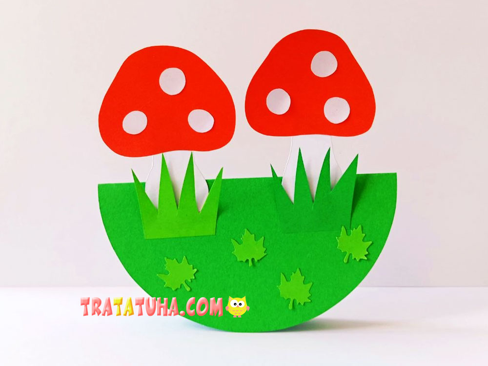 Rocking Fly Agaric Mushroom Craft