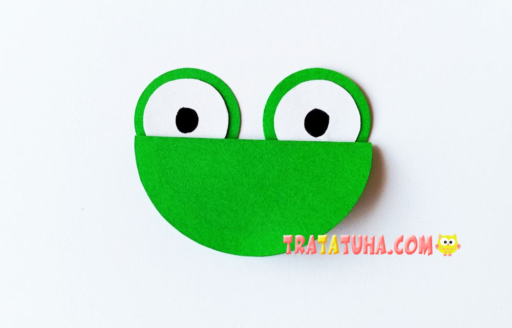 Frog with an Umbrella Craft