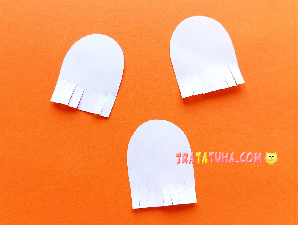 Halloween Ghost Paper Craft