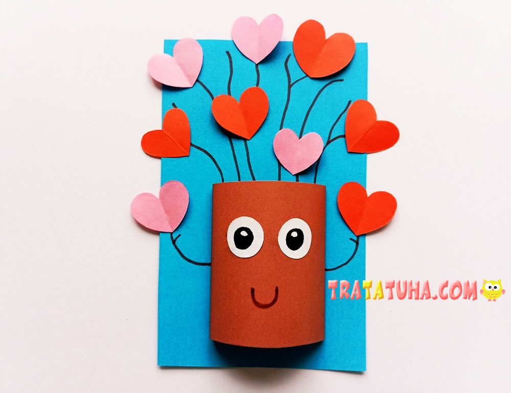 Heart Tree Craft for Kids