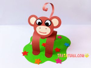 Monkey Craft for Kids