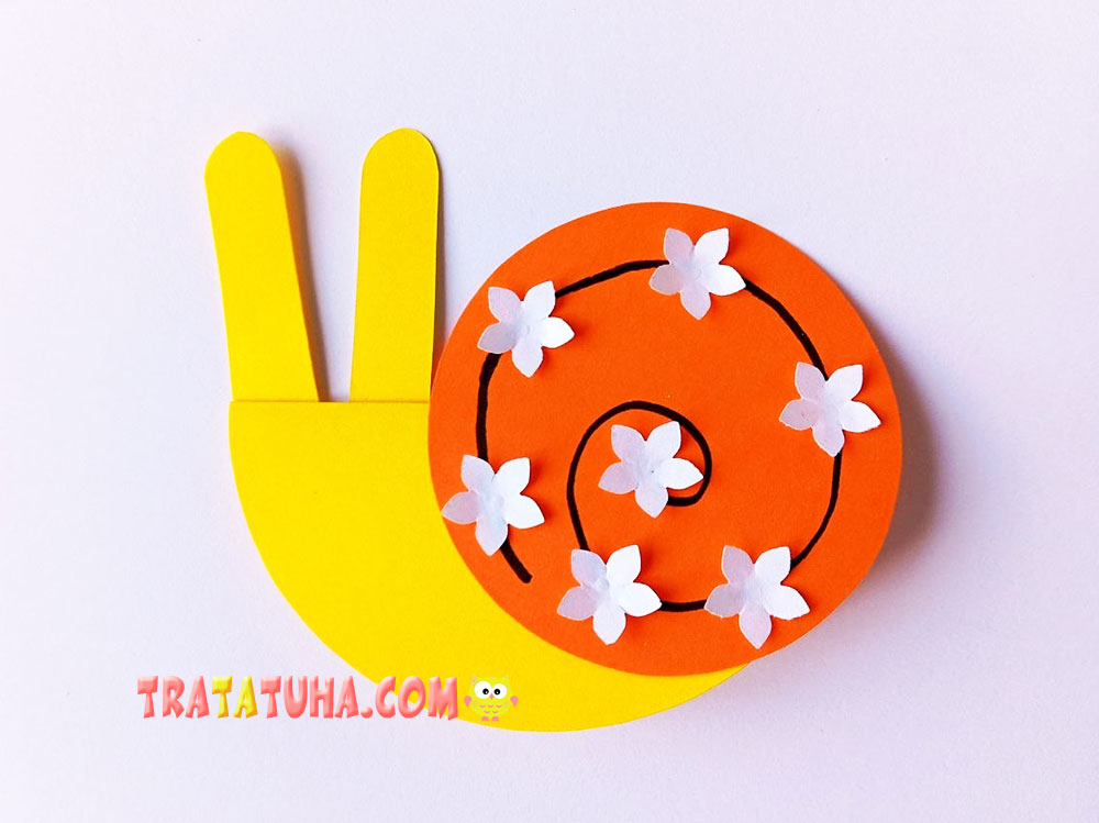 Wobbly Snail Craft