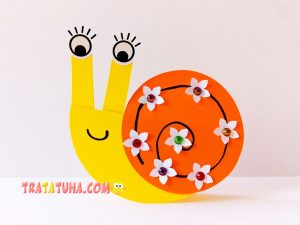 Wobbly Snail Craft