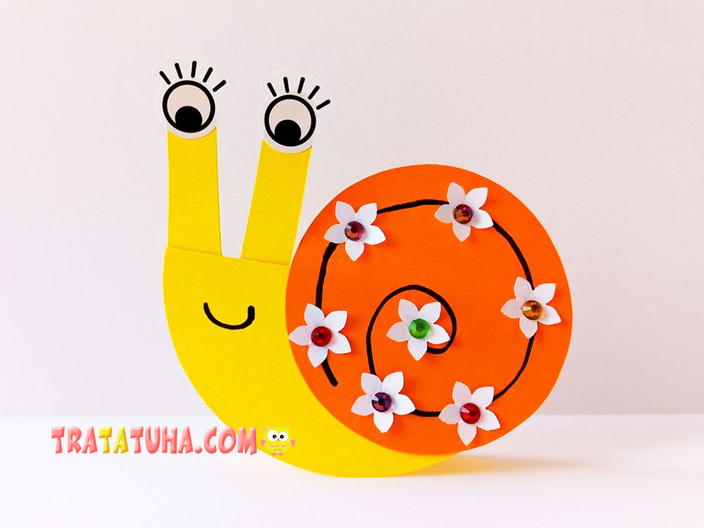 Wobbly Snail Craft